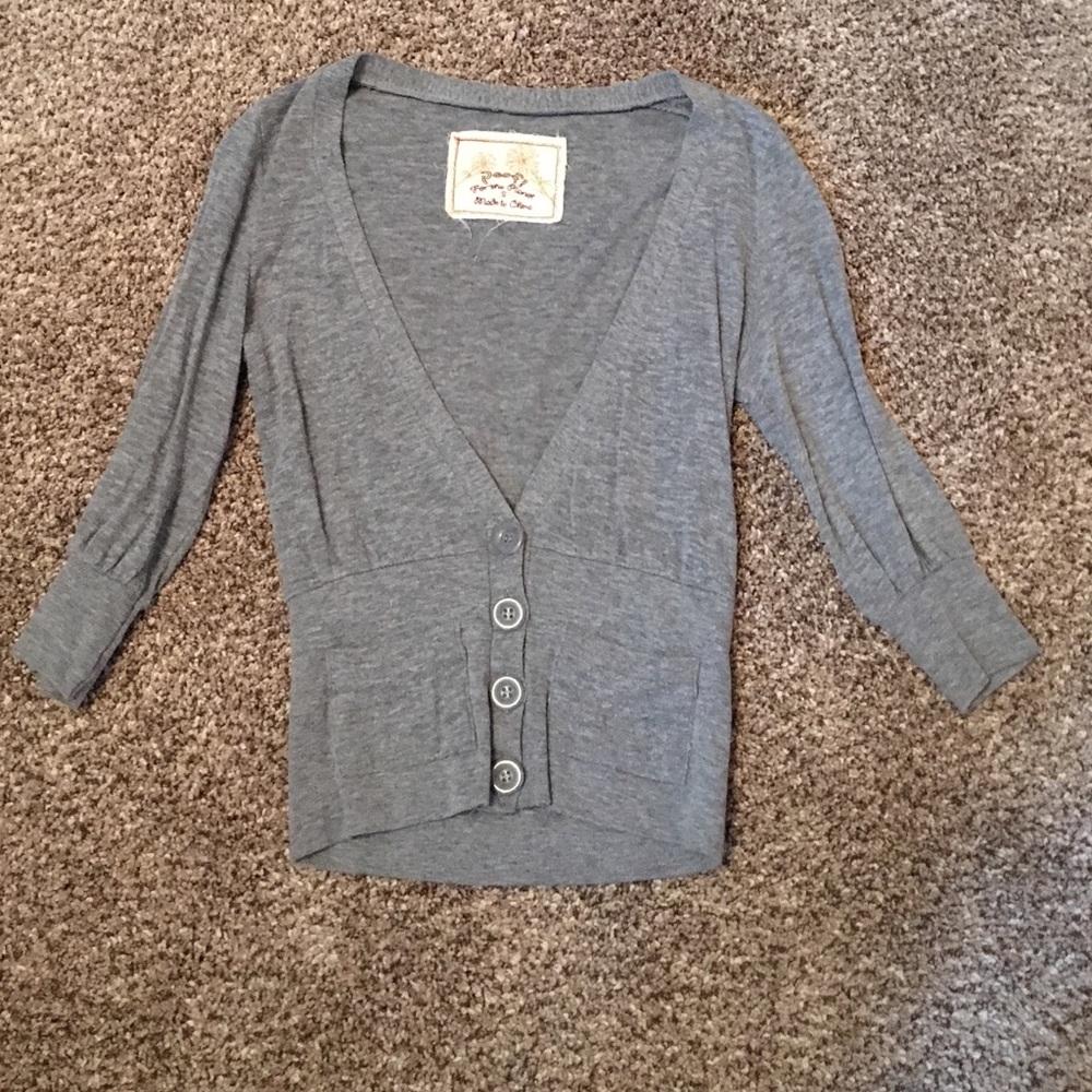 COPY - Grey cardigan